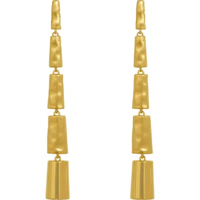 Dean Davidson Nairobi Statement Drop Earrings In Gold