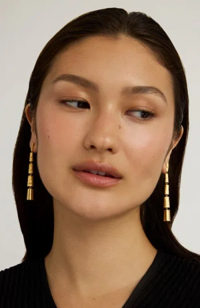Dean Davidson Nairobi Statement Drop Earrings In Gold