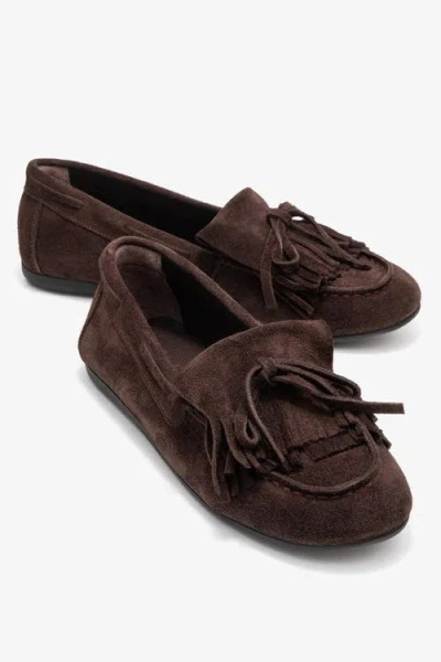 Forever & Always Shoes Axeli Leather Tassel Loafer In Multi