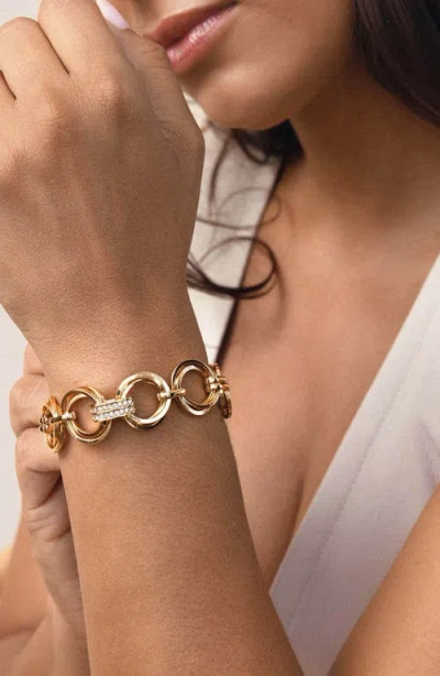 Ettika Complete Circle Chain Bracelet In Gold