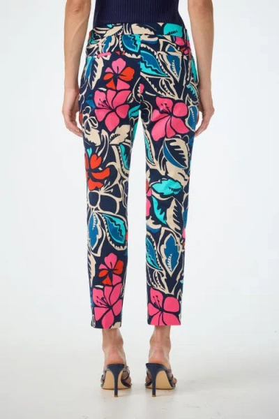 Trina Turk Moss 2 Printed Ankle Pant In Multi