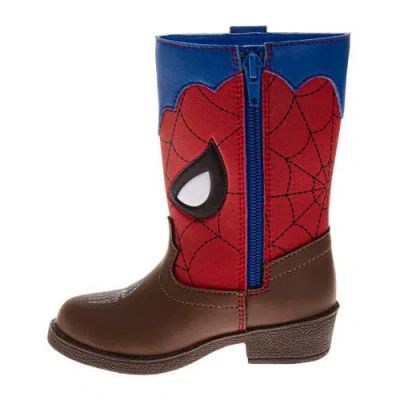Spider-man Cowboy Boots Boys Web-slinger Western Style In Multi
