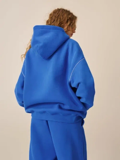 Aelfric Eden Cloud Essential Fleece Pullover Hoodie Set In Blue