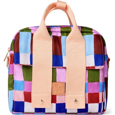 The Somewhere Co. The Somewhere Co Hopscotch Lunch Tote In Multi
