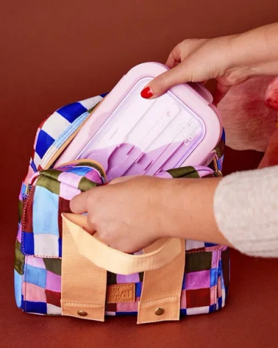 The Somewhere Co. The Somewhere Co Hopscotch Lunch Tote In Multi