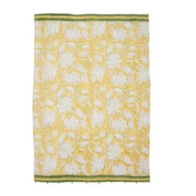 Carol & Frank Pocono Dandelion Towel In Yellow