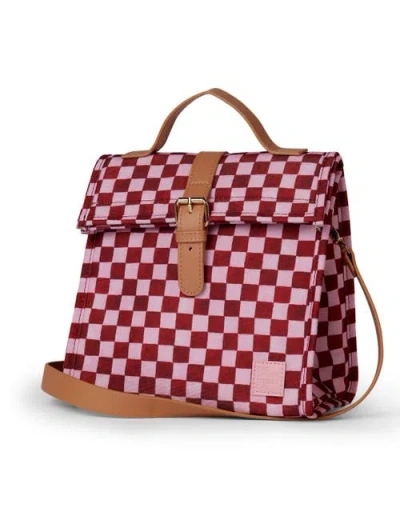 The Somewhere Co. The Somewhere Co Crimson Haze Lunch Satchel In Multi