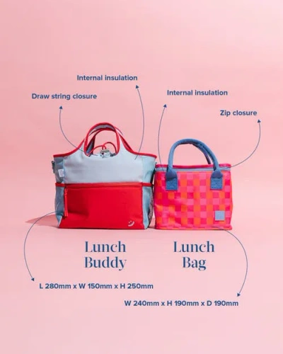 The Somewhere Co. The Somewhere Co Raspberry Crush Lunch Buddy In Multi