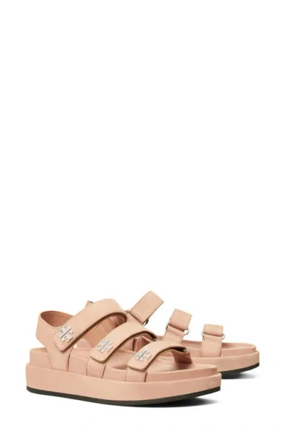 Tory Burch Kira Slingback Platform Sport Sandal In Neutral
