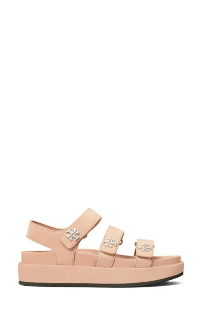 Tory Burch Kira Slingback Platform Sport Sandal In Neutral