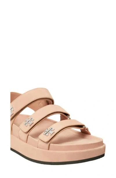 Tory Burch Kira Slingback Platform Sport Sandal In Neutral
