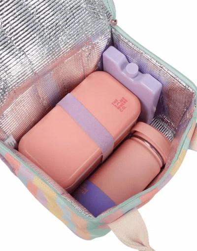 The Somewhere Co. The Somewhere Co Sunset Soiree Lunch Bag In Multi