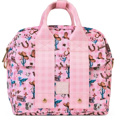 The Somewhere Co. The Somewhere Co Buckle Up Lunch Tote In Pink