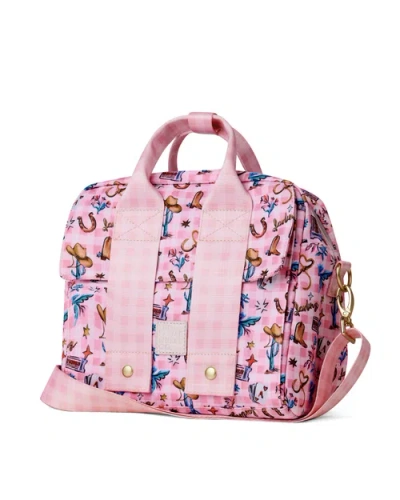The Somewhere Co. The Somewhere Co Buckle Up Lunch Tote In Pink