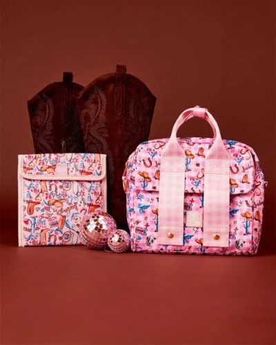 The Somewhere Co. The Somewhere Co Buckle Up Lunch Tote In Pink