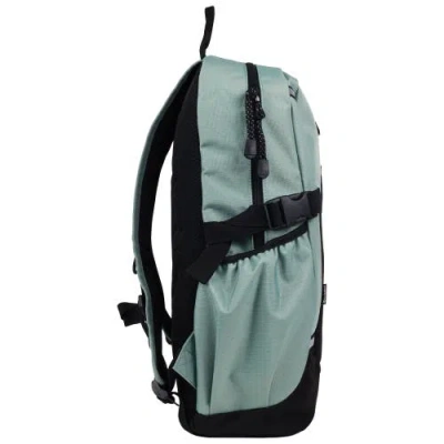 Element Backpack With Vertical Logo Print In Green