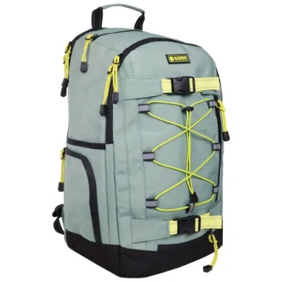 Element Ripstop Backpack- Durable Outdoor And School Bag With Skate Straps And Multiple Compartments In Green