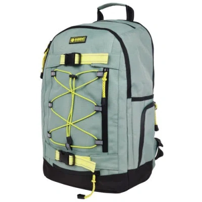 Element Ripstop Backpack- Durable Outdoor And School Bag With Skate Straps And Multiple Compartments In Green