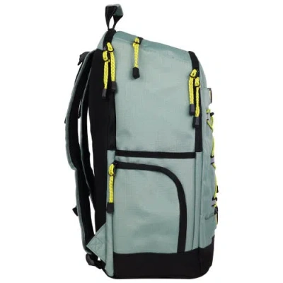 Element Ripstop Backpack- Durable Outdoor And School Bag With Skate Straps And Multiple Compartments In Green