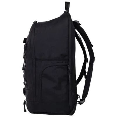 Element Ripstop Backpack- Durable Outdoor And School Bag With Skate Straps And Multiple Compartments In Black