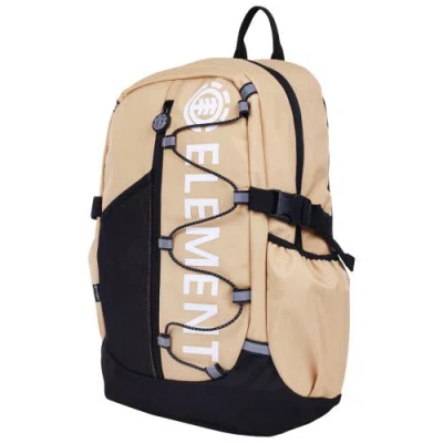 Element Backpack With Vertical Logo Print In Pink