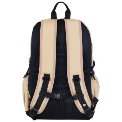 Element Backpack With Vertical Logo Print In Pink
