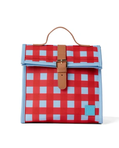 The Somewhere Co. The Somewhere Co Raspberry Crush Lunch Satchel In Multi