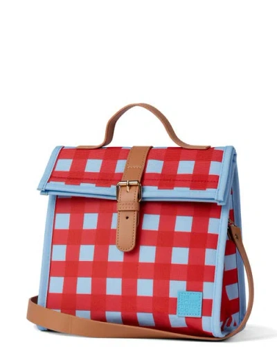 The Somewhere Co. The Somewhere Co Raspberry Crush Lunch Satchel In Multi