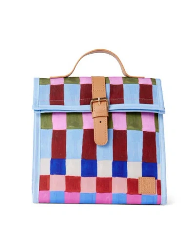 The Somewhere Co. The Somewhere Co Hopscotch Lunch Satchel In Multi