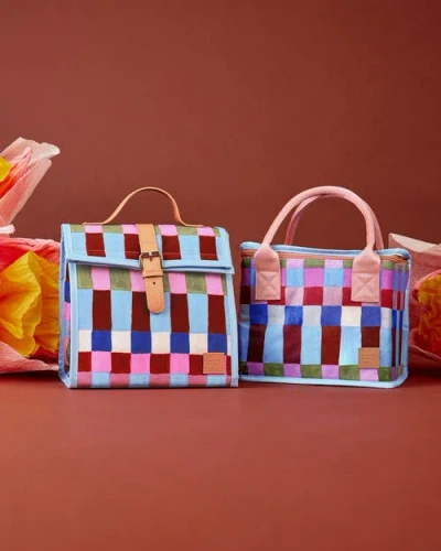 The Somewhere Co. The Somewhere Co Hopscotch Lunch Satchel In Multi