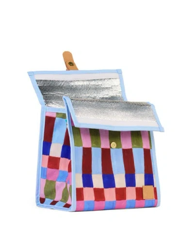 The Somewhere Co. The Somewhere Co Hopscotch Lunch Satchel In Multi