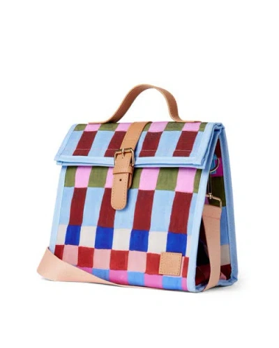The Somewhere Co. The Somewhere Co Hopscotch Lunch Satchel In Multi