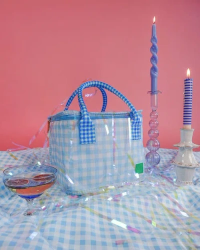 The Somewhere Co. The Somewhere Co Blueberry Lunch Bag In Multi