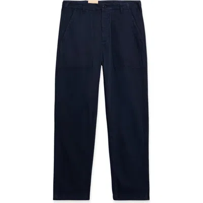Fortela Newfatigue Cotton Fatigue Trousers In Black