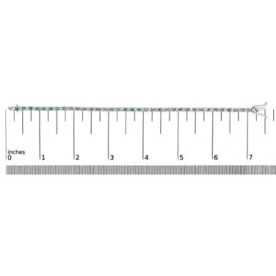 Haus Of Brilliance 14k White Gold 4.0 Cttw Alternating White And Blue Lab Grown Diamond Tennis Bracelet In Gray