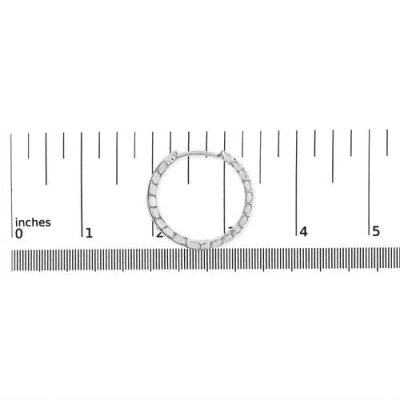 Haus Of Brilliance 14k 0.27 Ct. Tw. Lab-grown Diamond Hoop Earrings In Metallic