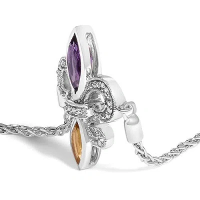 Haus Of Brilliance Sterling Silver Amethyst In White
