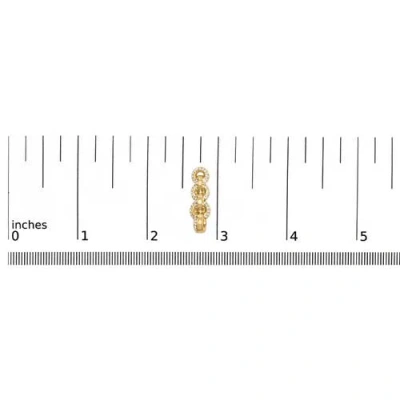 Haus Of Brilliance 14k Yellow Gold Plated Silver 3/4 Cttw Diamond Chain Link Drop Earrings In Gold