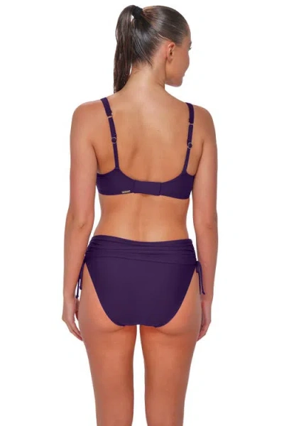 Sunsets Ally Underwire Bikini Swimsuit Top In Purple