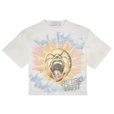 Retrovert Sun Tongue Tee In White