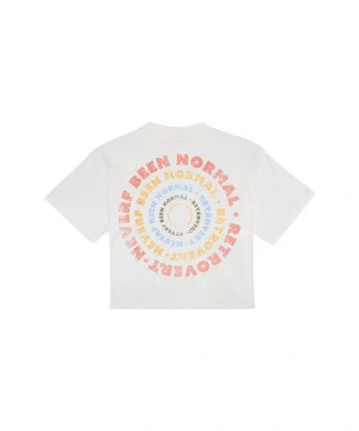 Retrovert Sun Tongue Tee In White