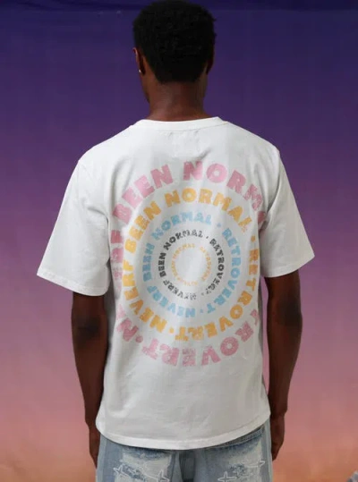 Retrovert Sun Tongue Tee In White