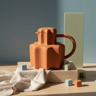 Form & Seek Comet Jug In Brown