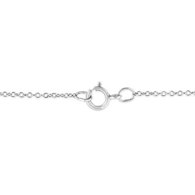 Haus Of Brilliance .925 Sterling Silver Open Diamond Accent Starfish Pendant Necklace In Metallic