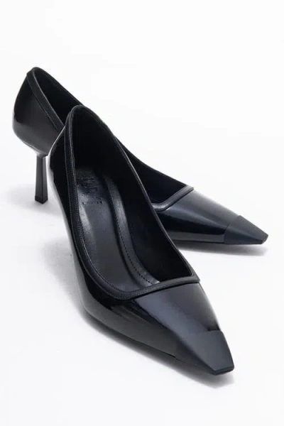 Prologue Shoes Rona Pointed Toe Pump In Black