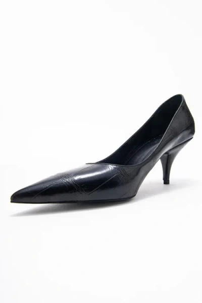 Prologue Shoes Marcus Pointed Toe Pump In Blue