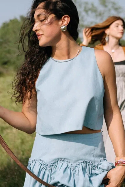 Noonday Collection Puffy Scalloped Heart Earrings In Silver