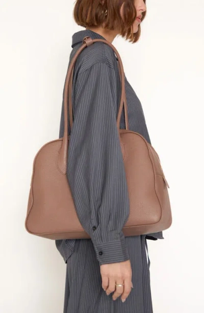 Hyer Goods Leather Autostrada Tote Bag In Brown