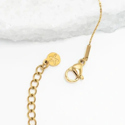 Starfish Project Harmony Pearl Cluster Necklace In Gold