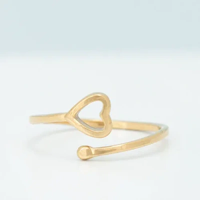 Starfish Project Ada Gold Heart Ring In Gold